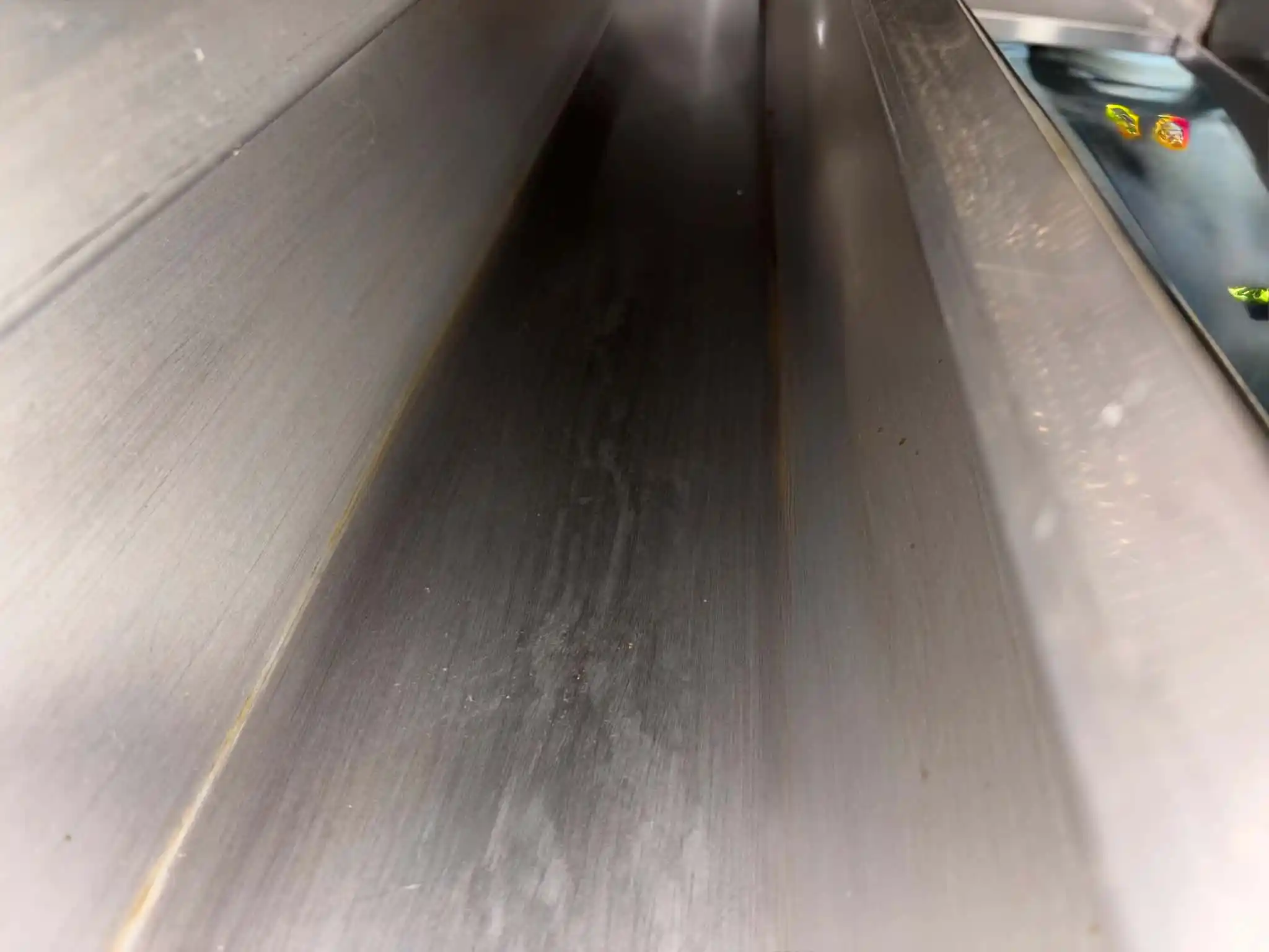 Clean canopy channel after service